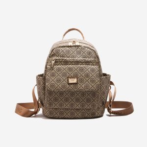 AOLONG Tas Ransel Azani 0237 #RS.205 – Backpack Cewek Terbaru Bahan Kulit PU Leather