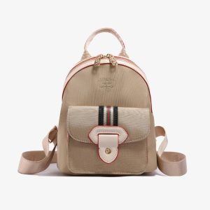 AOLONG Tas Ransel Anika 8965 #RS.171 – Backpack Mini Wanita Bahan Kanvas Premium