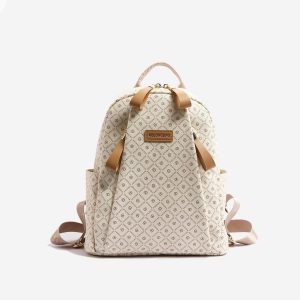 AOLONG LAVERA 5028 #RS.174 – Tas Ransel Wanita – Backpack Cewek Bahan Kulit PU Leather
