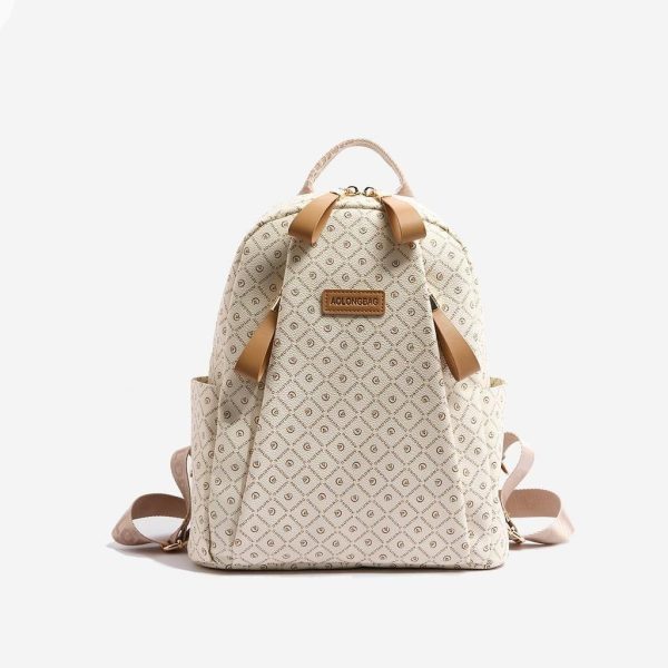 AOLONG LAVERA 5028 #RS.174 - Tas Ransel Wanita - Backpack Cewek Bahan Kulit PU Leather - Image 2