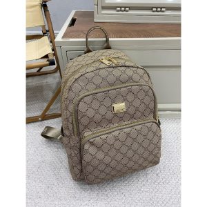 JIELSHI  FLOURA –  5285-J # Tas Ransel Wanita – Backpack Cewek Bahan Kulit PU Leather Premium