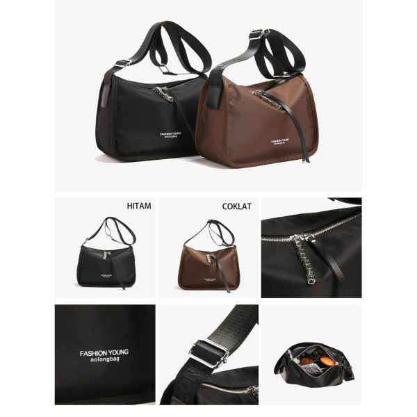 SELEMPANG DALIYA 8944-1 # Tas Selempang Wanita - Slingbag Terbaru Cewek Berbahan Parasut Premium - Image 9