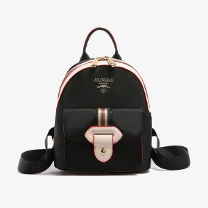 AOLONG Tas Ransel Anika 8965 #RS.171 – Backpack Mini Wanita Bahan Kanvas Premium