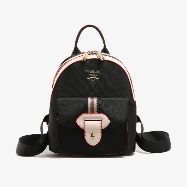 AOLONG Tas Ransel Anika 8965 #RS.171 - Backpack Mini Wanita Bahan Kanvas Premium
