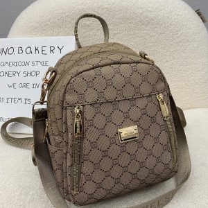 JIELSHI Tas Ransel Sandra 5286-J #SL.183 – Backpack Cewek Bahan Kulit PU Premium