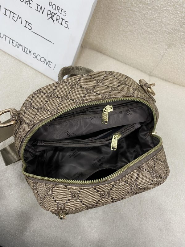 JIELSHI Tas Ransel Sandra 5286-J #SL.183 - Backpack Cewek Bahan Kulit PU Premium - Image 4