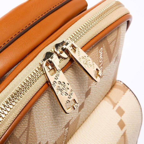 AOLONG  ALIFA -  8966 # Tas Ransel Wanita - Backpack Cewek Bahan Kulit PU Leather Premium - Image 5