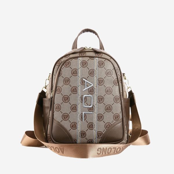 AOLONG LAMINA 5030 #RS.187 - Tas Ransel Wanita - Backpack Cewek Bahan Kulit PU Leather - Image 2