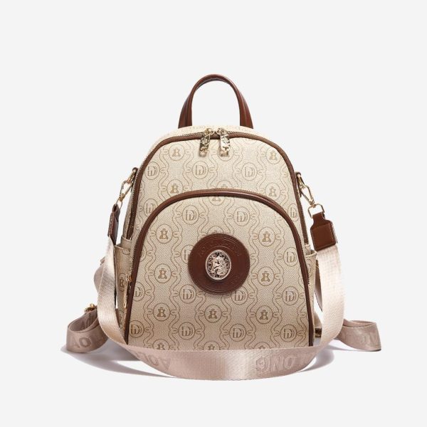 AOLONG FIANI 5033 #RS.193 - Tas Ransel Wanita - Backpack Cewek Cantik Bahan Kulit PU Leather Premium - Image 4