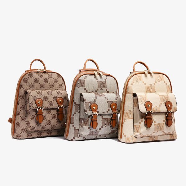 AOLONG  ALIFA -  8966 # Tas Ransel Wanita - Backpack Cewek Bahan Kulit PU Leather Premium - Image 7