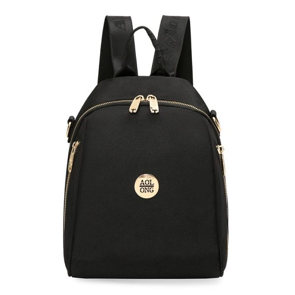 AOLONG Kanvas Botol #0206 -  Ransel Wanita Bestseller Bagpack Kanvas Ukuran Medium - Image 5