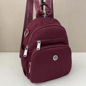 JIELSHI Tas Ransel Felix 7706 #RS.84 – Backpack Wanita Multifungsi Bahan Parasut Ukuran Sedang