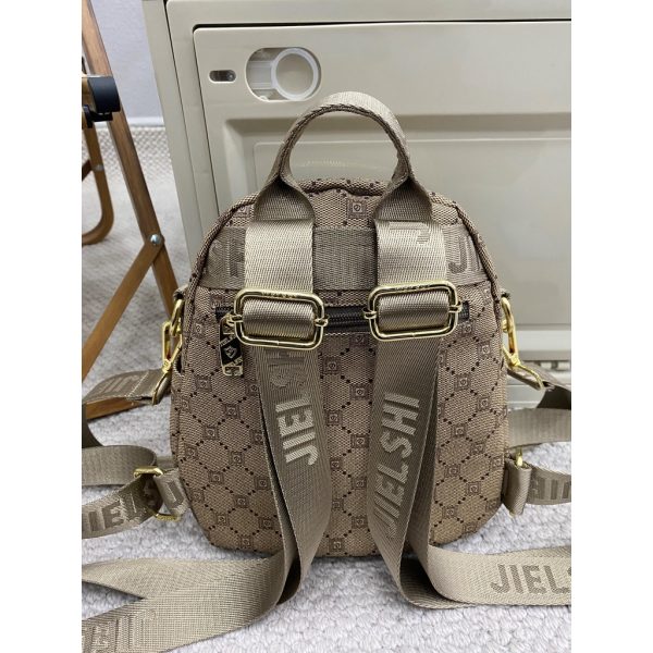 JIELSHI Lily 7707#JLY - Tas Ransel Wanita Backpack Multifungsi Bahan Kulit PU Leather Premium RS.168 - Image 5