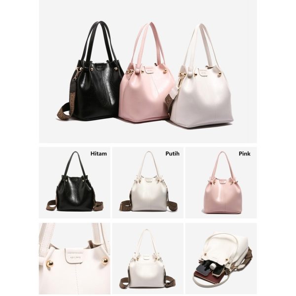 Jielshi Tas Selempang Wanita Dinda 8988 #SL.460 Slingbag Cewek Terbaru Bahan Kulit PU Leather - Image 7