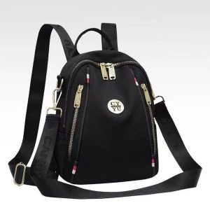 AOLONG NAYLA 901 #RS. 165 – Tas Ransel Wanita – Backpack Cewek Cantik dan Elegan Bahan Kanvas