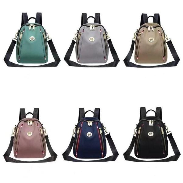 AOLONG NAYLA 901 #RS. 165 - Tas Ransel Wanita - Backpack Cewek Cantik dan Elegan Bahan Kanvas - Image 6