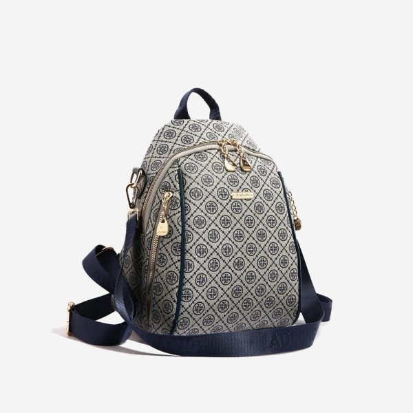 AOLONG Delancy  5025 #RS.176  - Tas Backpack Wanita Bahan Kulit PU Leather Premium - Image 4