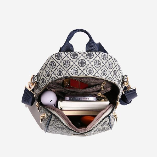 AOLONG Delancy  5025 #RS.176  - Tas Backpack Wanita Bahan Kulit PU Leather Premium - Image 5