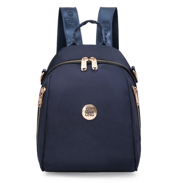 AOLONG Kanvas Botol #0206 -  Ransel Wanita Bestseller Bagpack Kanvas Ukuran Medium - Image 4