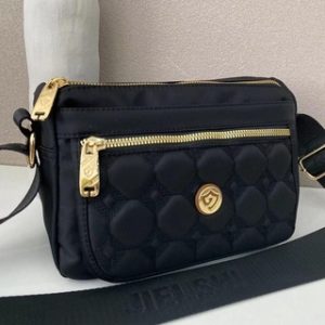 Jielshi Tas Selempang Monalisa DF5650-80 #SL.189 Slingbag Wanita Bahan Parasut Berukuran Sedang