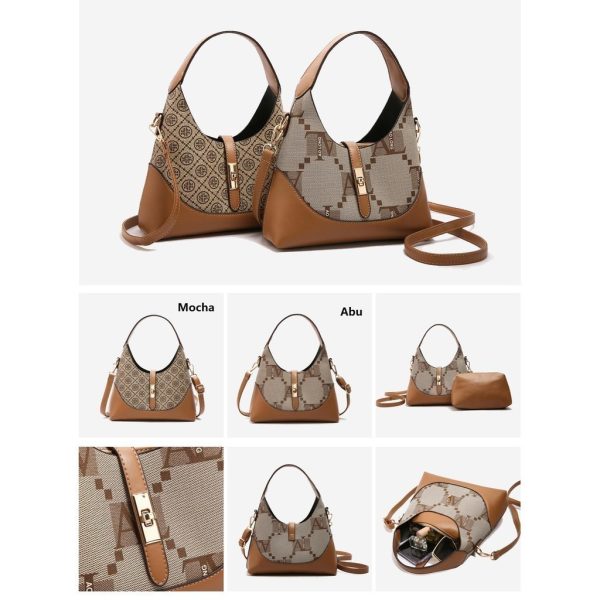 Jielshi Tas Selempang Wanita Niyama 8990 #Slingbag Cewek Terbaru Bahan Kulit PU Leather - Image 8