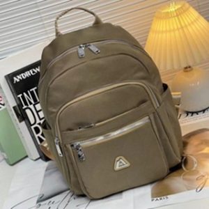 AOLONG Riyo 5018 #RS.142- Tas Ransel Wanita Backpack Sekolah Kanvas Premium