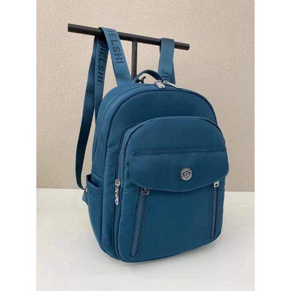 JIELSHI Rossie 7703 #- Tas Ransel Wanita Sekolah Berbahan Parasut Tebal - Image 7