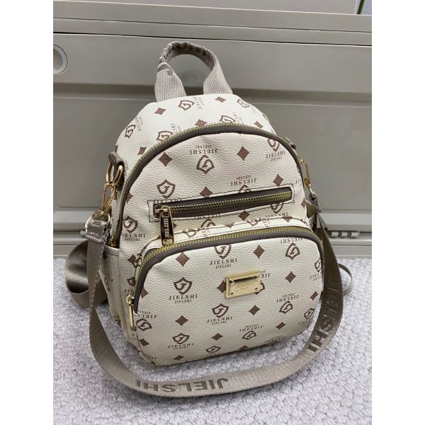JIELSHI Talita 7706#JLY - Tas Ransel Wanita Multifungsi Bahan Kulit PU Premium Tebal - Image 5