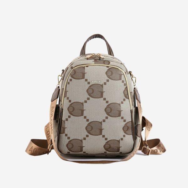 AOLONG Belle #5032 - Tas Ransel Wanita Bahan Kulit PU Leather Premium - Image 2