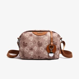 AOLONG  Slingbag BILQIS 8969# – Slingbag Cewek Berbahan Kulit PU Leather Premium