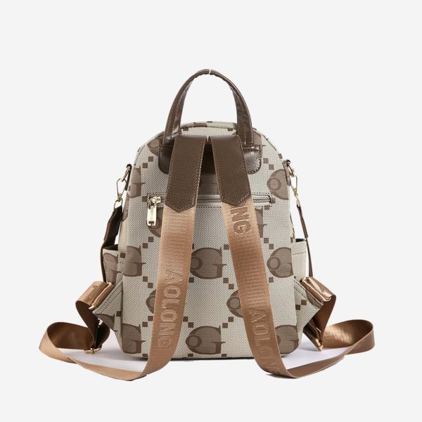 AOLONG Belle #5032 - Tas Ransel Wanita Bahan Kulit PU Leather Premium - Image 3