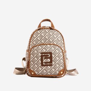 AOLONG Vanesha 5031 # Tas Ransel Wanita Bahan Kulit PU Leather Premium