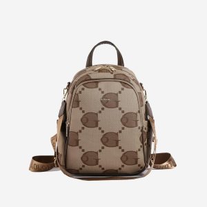 AOLONG Belle #5032 – Tas Ransel Wanita Bahan Kulit PU Leather Premium